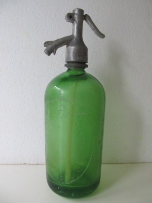 Sticla Sifon , 1l , verde , Timisoreana Lugoj foto