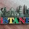 D5 - Magnet frigider - Tematica turism - desfacator bere - Turcia 1