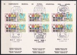 Argentina 1978 - C.M. Fotbal - Argentina, Grupa 3, Carton special, Nestampilat