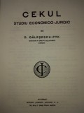 Cekul- studiu economico juridic- Galesescu Pik