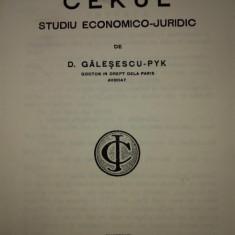 Cekul- studiu economico juridic- Galesescu Pik