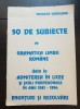 50 de subiecte de gramatica limbii rom&acirc;ne date la admiterea &icirc;n licee &icirc;n anii 1981-1994. Enunțuri și rezolvări - Nicoleta Vr&icirc;nceanu