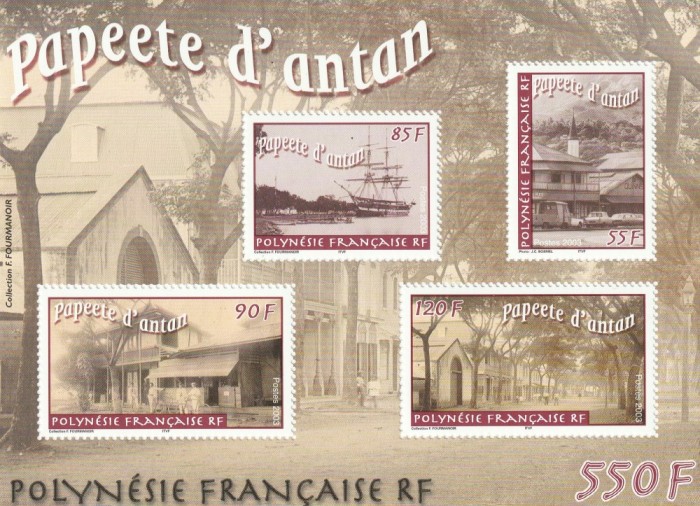 Polynesia 2003 , Peisaje, nedantelat .MNH , Mi.Bl.29