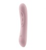 Vibrator KIROO G-spot Pearl3, Bluetooth Control, Free App, Silicon, USB, Roz, 20 cm