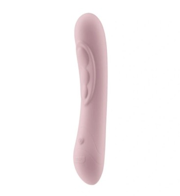 Vibrator KIROO G-spot Pearl3, Bluetooth Control, Free App, Silicon, USB, Roz, 20 cm foto