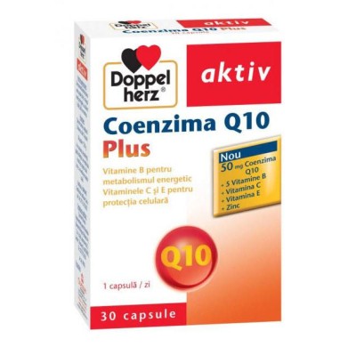 Coenzima Q10 Plus 50 miligrame 30 capsule Doppelherz foto