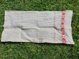 Prosop stergar vechi taranesc de canepa, 122cm x 57cm