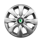 Set 4 capace roti potrivite jantelor de 15 (R15) inchi compatibile SKODA Fabia ,Octavia I,II,III ,Roomster, Felicia ,Rapid ,Superb, Yeti Model-316