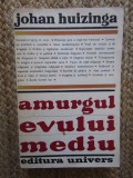 Johan Huizinga - Amurgul evului mediu