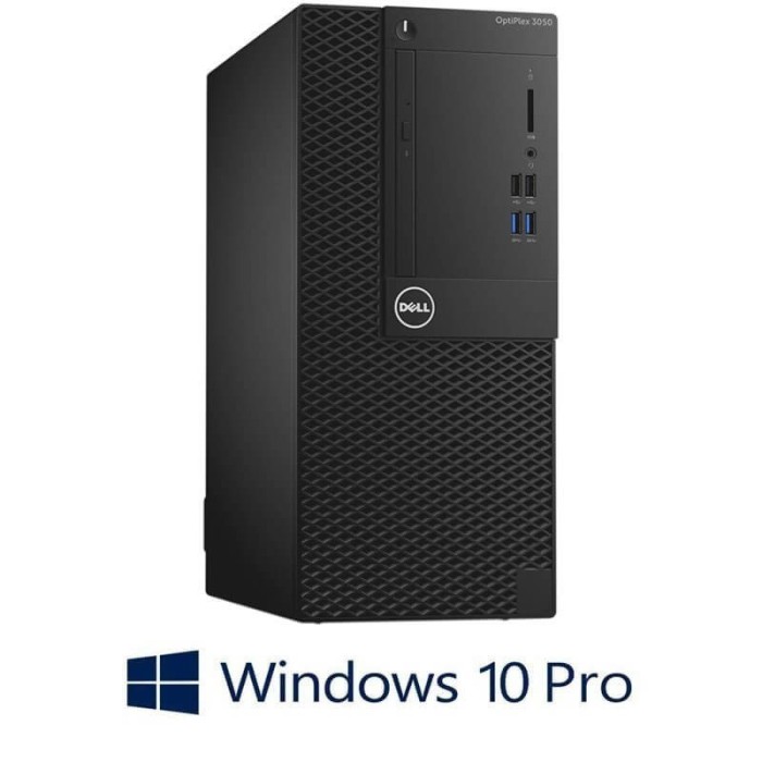 Calculatoare Dell OptiPlex 3050 MT, Quad Core i5-6500, 8GB DDR4, Win 10 Pro
