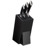 Suport cutite Navaris din lemn de cauciuc, cu peri de protectie, 25x15x10,5 cm, 48460.02.2