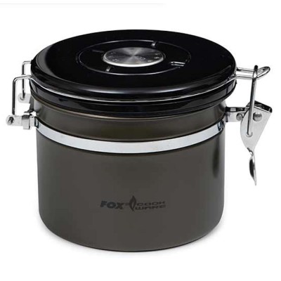 Recipient Inox FOX Cookware Coffee-Tea Khaki Storage, 860ml foto