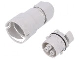 Conector alimentare AC terminal şurub 9-12mm 16A