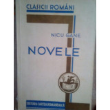 Nicu Gane - Novele (editia 1933)