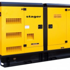 Stager YDY100S3 Generator insonorizat diesel trifazat 91kVA, 131A, 1500rpm