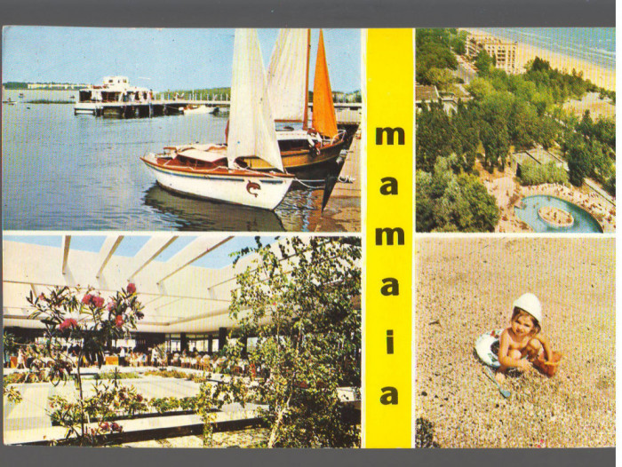 CPI B14601 - CARTE POSTALA - MAMAIA, MOZAIC. IMAGINI DIN STATIUNE