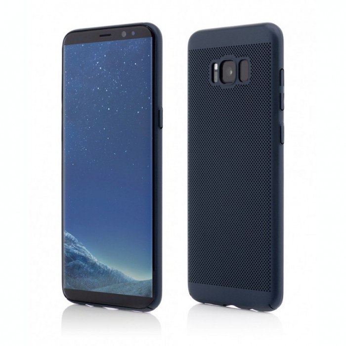 Produs Resigilat Husa Samsung Galaxy S8 Plus G955, Clip-On Vent Series LTD, Blue, Resigilat