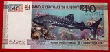 Djibouti 40 Francs 2017 COMEMORATIVA UNC necirculata **