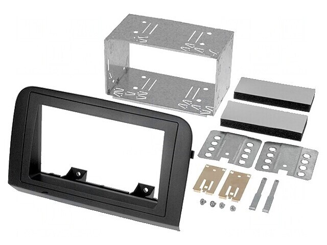 Cadru Radio 2 DIN Negru Fiat