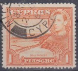 Anglia / Colonii, CYPRU, 1938 - stampilat, (G1)