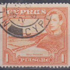 Anglia / Colonii, CYPRU, 1938 - stampilat, (G1)