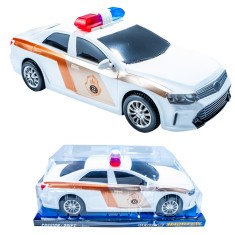 Masina Politie, cu frictiune foto