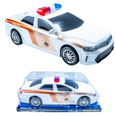 Masina Politie, cu frictiune foto