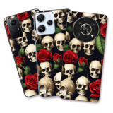 Husa Oppo Reno8 T 4G Silicon Gel Tpu Model Skulls and Roses