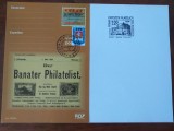 CP Eexpozitia Centenarul filatelic timisorean 2003 der Banater Philatelist