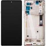 Cumpara ieftin Display cu Touchscreen Motorola Edge 20, cu Rama, Argintiu (Frosted White), Service Pack 5D68C19194