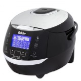Multicooker Fakir Guvech, 20 de programe incl. Abur si Sous-vide, 1000W, 5 L, Timer 24 h, Afisaj LCD si control Touch, Negru