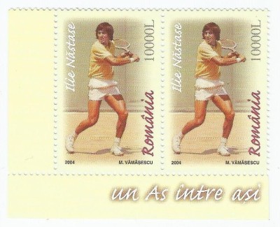 |Romania, LP 1662/2004, Ilie Nastase Un As intre asi, pereche, MNH foto
