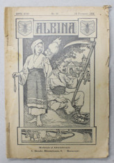 ALBINA , REVISTA ENCICLOPEDICA POPULARA , ANUL XVII , No. 22 , 1914 foto