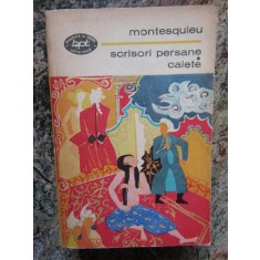 Montesquieu - Scrisori persane. Caiete (editia 1970)
