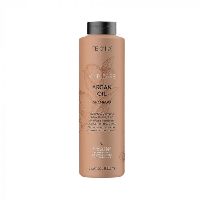 Sampon hidratant cu ulei de argan, Lakme, Argan Oil Shampoo, 1000ml