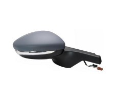 Oglinda usa exterioara CITROEN C3, 11.2016-, View Max, partea dreapta, reglare electrica; grunduit; incalzit; sticla convexa; geam cromat; Senzor de
