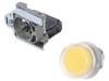Comutator apăsare 22mm galben NO IP66
