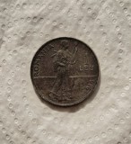 Moneda de 1 leu din 1914, Argint