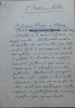 Constantin Radulescu Motru, Marturisiri filosofice, manuscris de 43 pagini