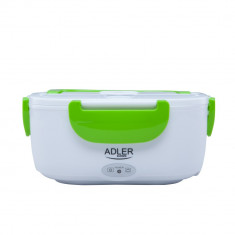 Cutie Electrica Portabila Adler Lunchbox pentru Transportul si Incalzirea Mancarii, Volum 1,1L, Culoare Verde foto