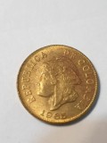 Columbia 2 cents 1965 aUNC, America Centrala si de Sud