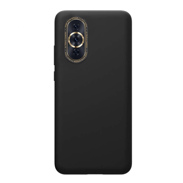 Husa compatibila cu huawei nova 10, matte efect, camera ultra safe, htpmag, negru