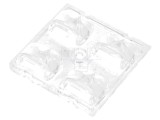 Lentilă LED Pătrată Transparentă pentru XP-G2/XP-L/XT-E