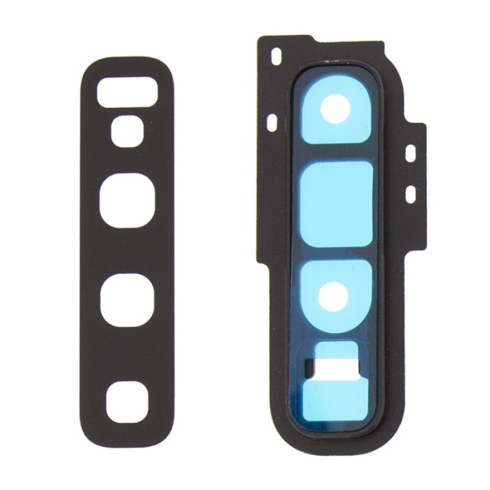 Geam Camera Samsung Galaxy S10, Negru SET