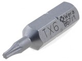 Capăt de şurubelniţă Torx TX06 25mm