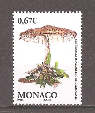 Monaco 2002 - Concursul Internațional de Bouqet, Monte Carlo, MNH foto