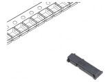 Conector PCI Express mini orizontal SMT aurit 52 PIN 0,5A