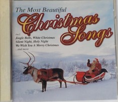 Various &lrm;&ndash; The Most Beautiful Christmas Songs NM / NM cd muzica de sarbatori Craciun ZYX Germania 2001