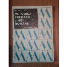 METODICA PREDARII LIMBII ROMANE-ION BERCA BUCURESTI 1971