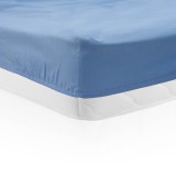 CEARCEAF PAT CU ELASTIC 180X200 CM BLUE, Heinner